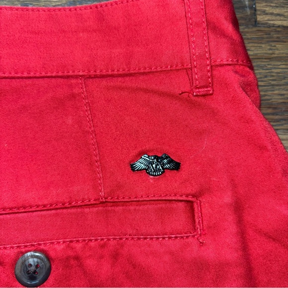 A|X Armani Exchange Men’s Red Pants 100% Cotton Size 33 - Picture 10 of 14